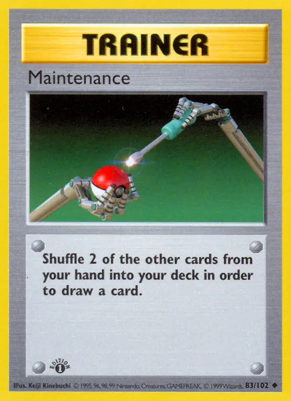 Image of the card Maintenance