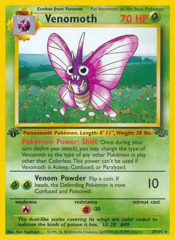 Image of the card Venomoth