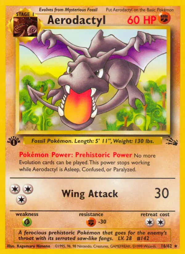 Image of the card Aerodactyl