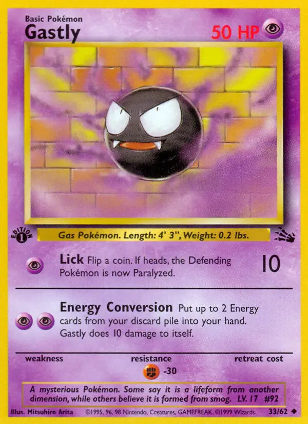 Image of the card Gastly