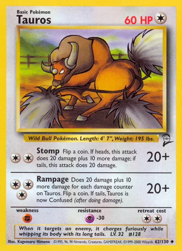 Image of the card Tauros