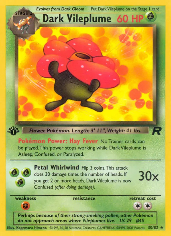 Image of the card Dark Vileplume