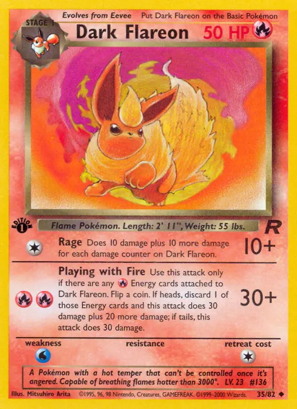 Image of the card Dark Flareon
