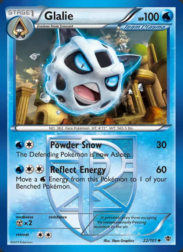 Image of the card Glalie