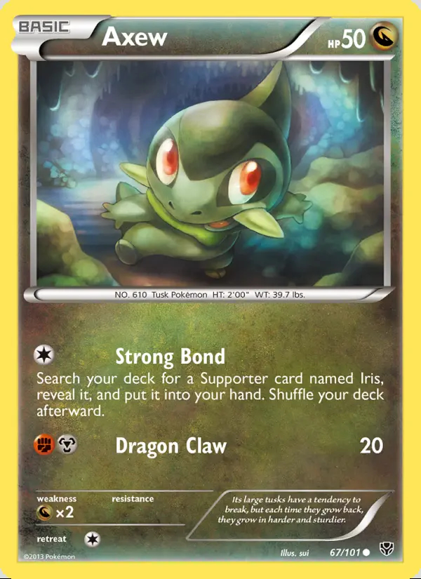 Image of the card Axew