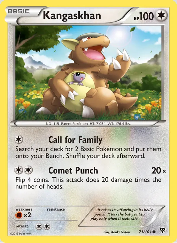 Image of the card Kangaskhan