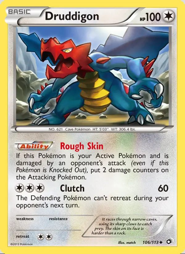 Image of the card Druddigon