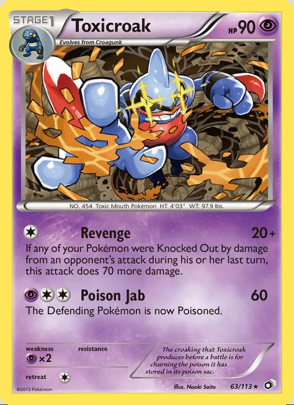 Image of the card Toxicroak