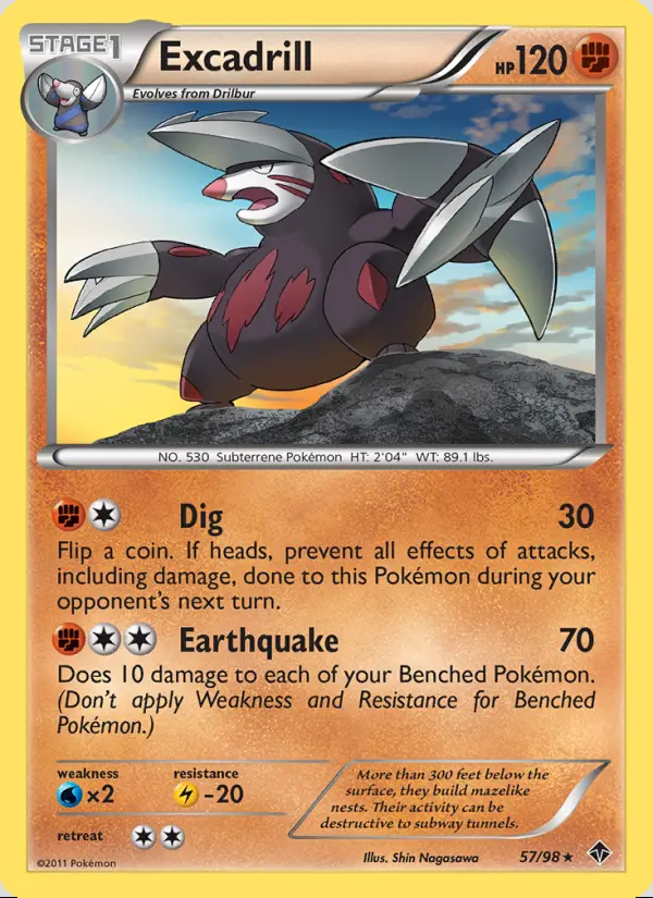 Image of the card Excadrill