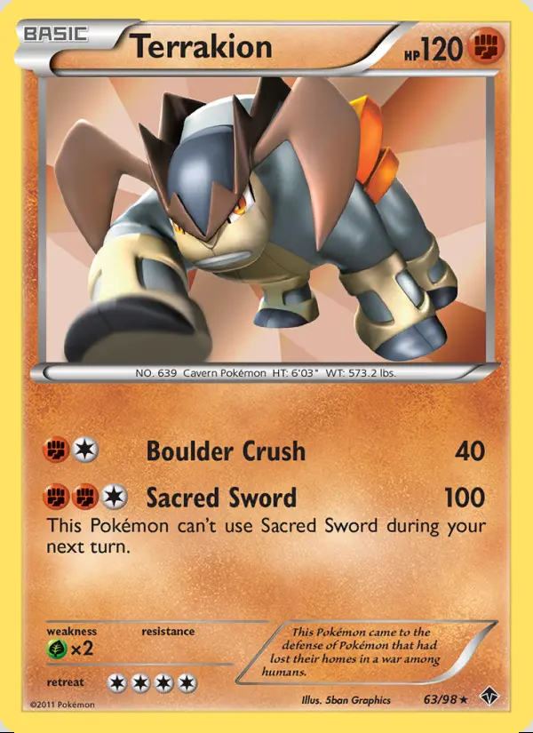 Image of the card Terrakion