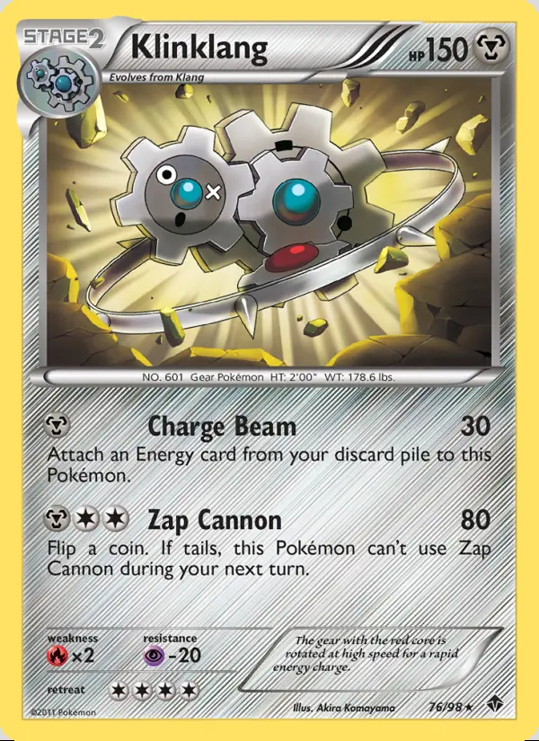 Image of the card Klinklang