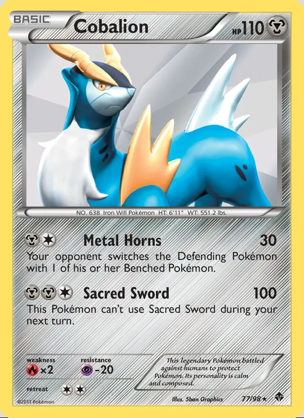 Image of the card Cobalion