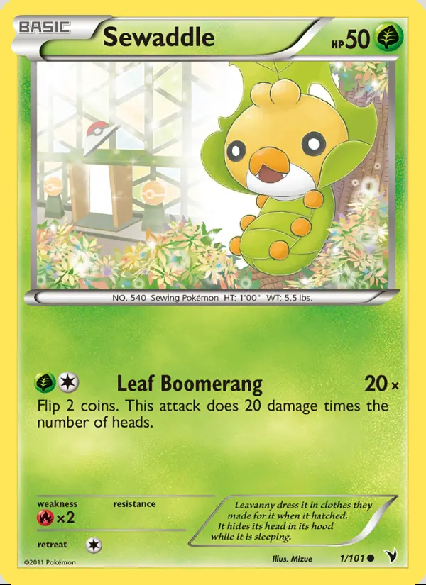 Image of the card Sewaddle