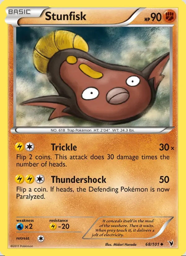 Image of the card Stunfisk