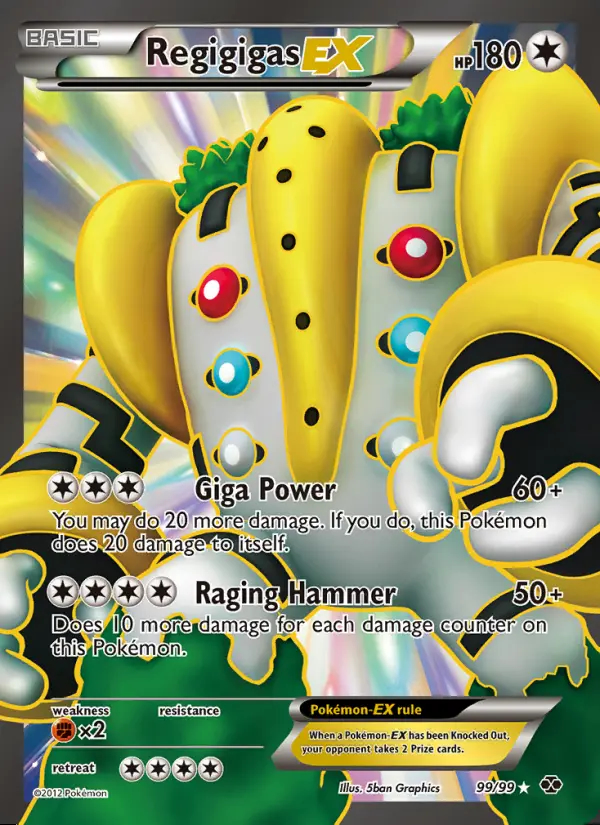 Image of the card Regigigas-EX