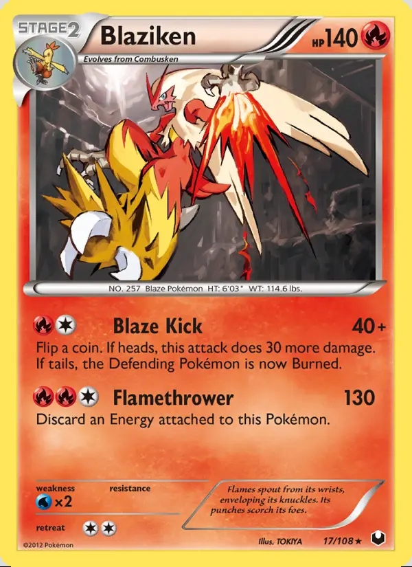 Image of the card Blaziken