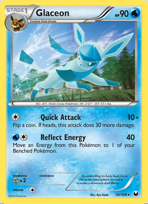 Image of the card Glaceon