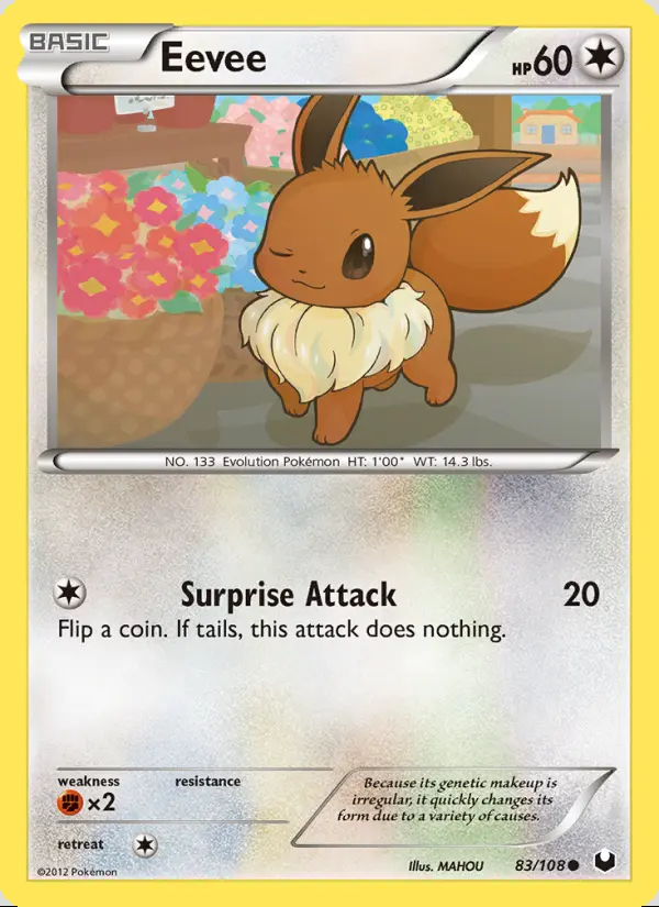 Image of the card Eevee
