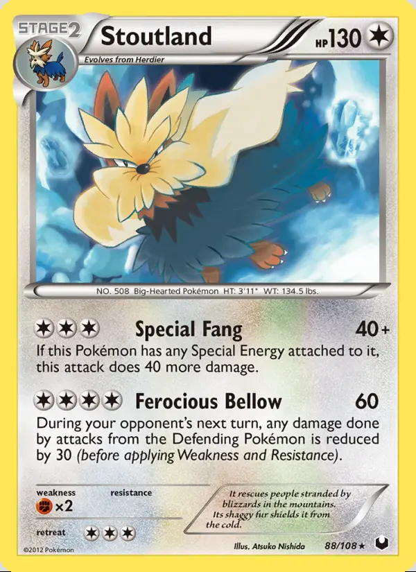 Image of the card Stoutland