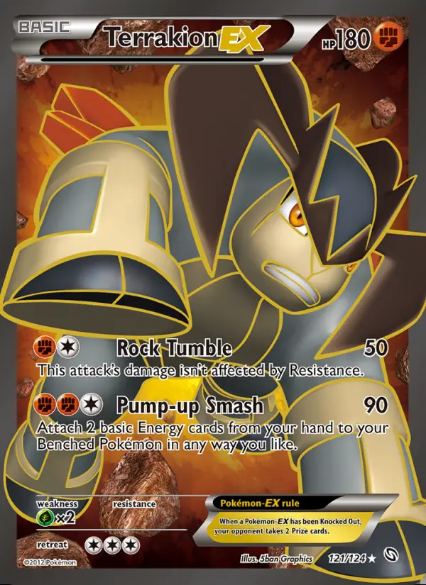 Image of the card Terrakion-EX