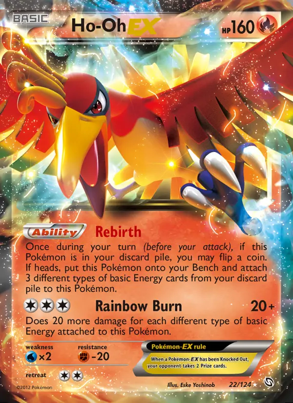 Image of the card Ho-Oh-EX