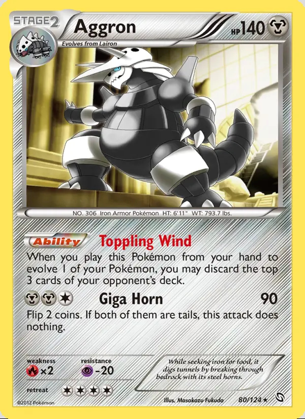 Image of the card Aggron