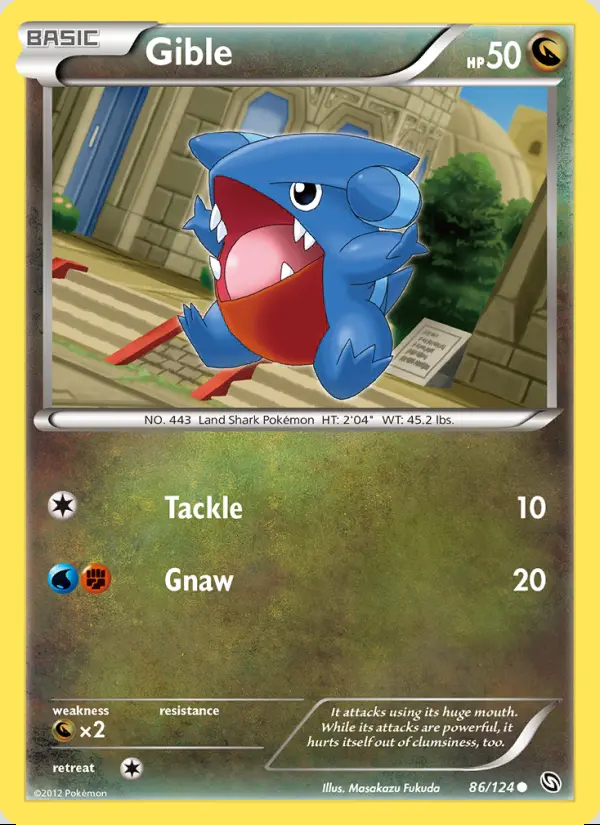 Image of the card Gible