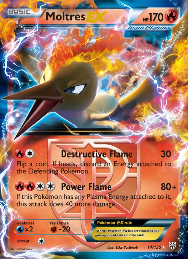 Image of the card Moltres-EX