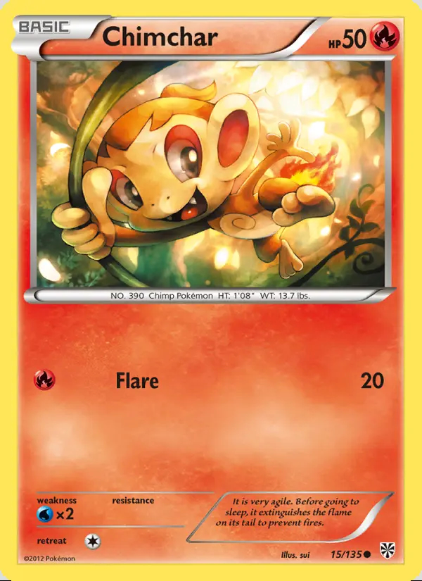 Image of the card Chimchar