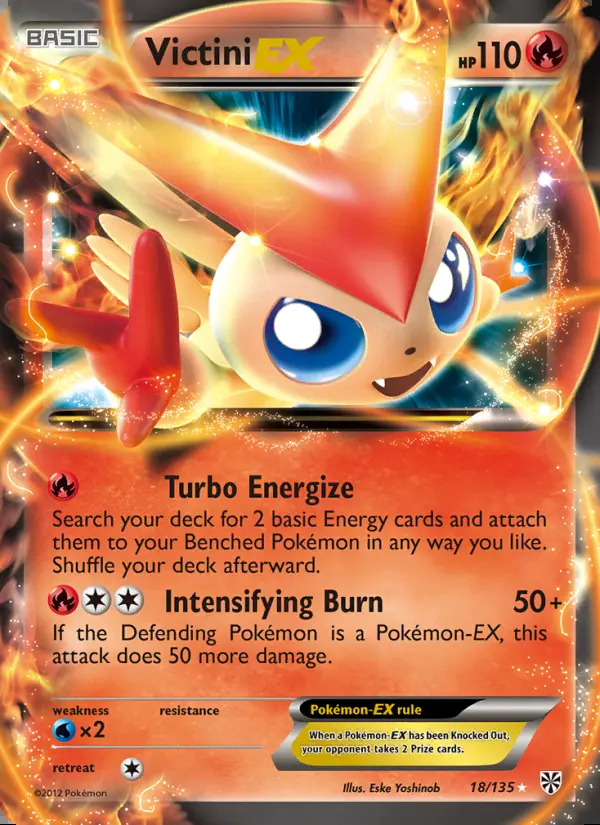 Image of the card Victini-EX