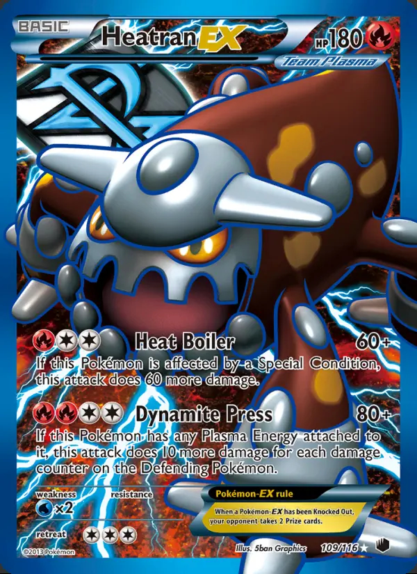 Image of the card Heatran-EX