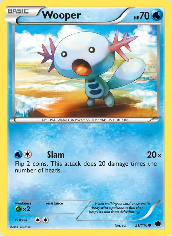 Image of the card Wooper