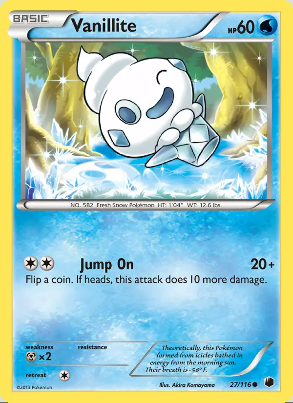 Image of the card Vanillite