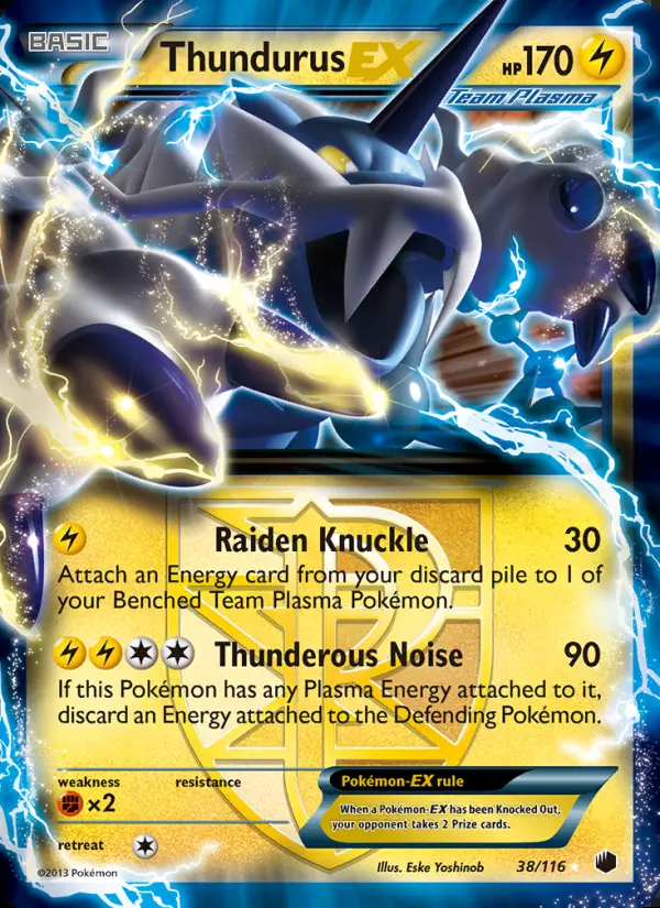 Image of the card Thundurus-EX