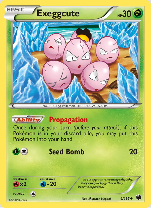Image of the card Exeggcute