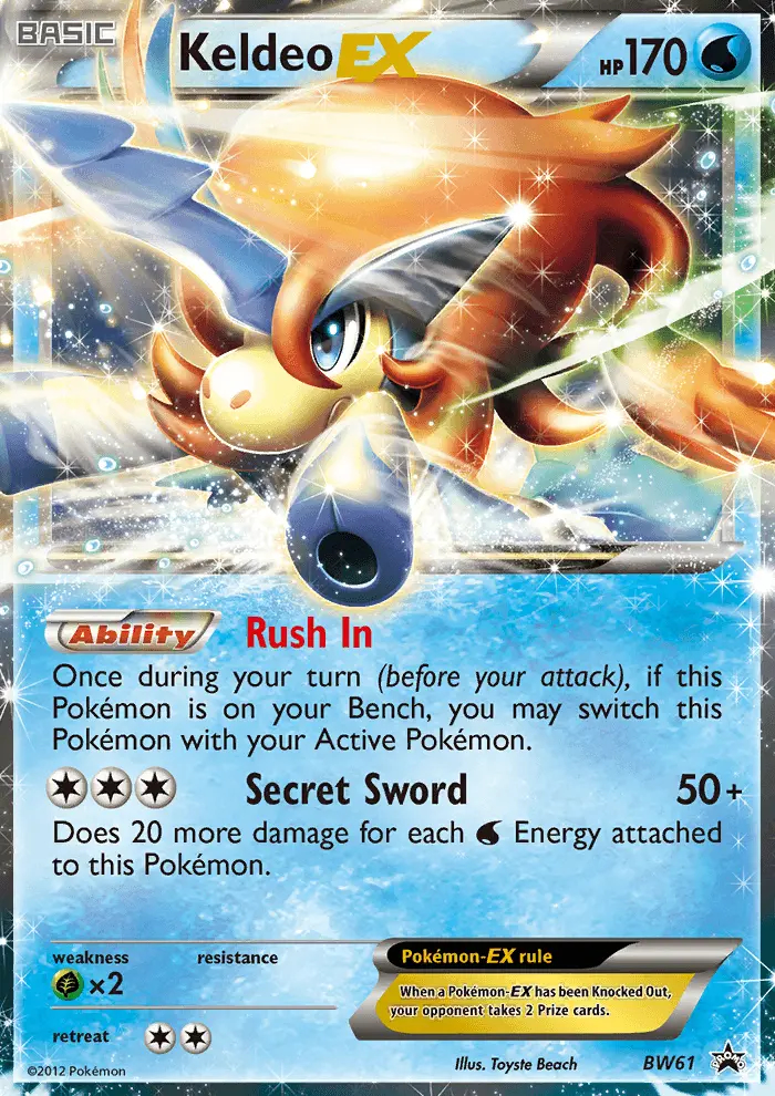 Image of the card Keldeo-EX