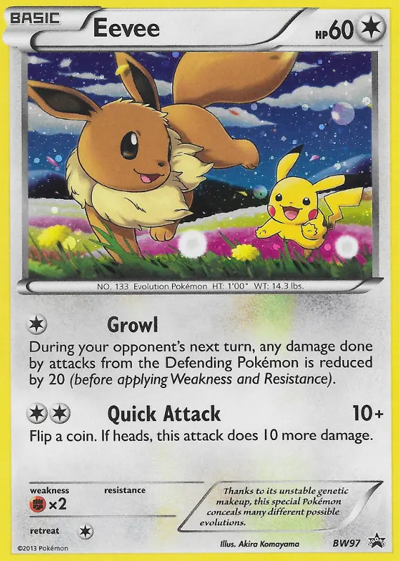 Image of the card Eevee