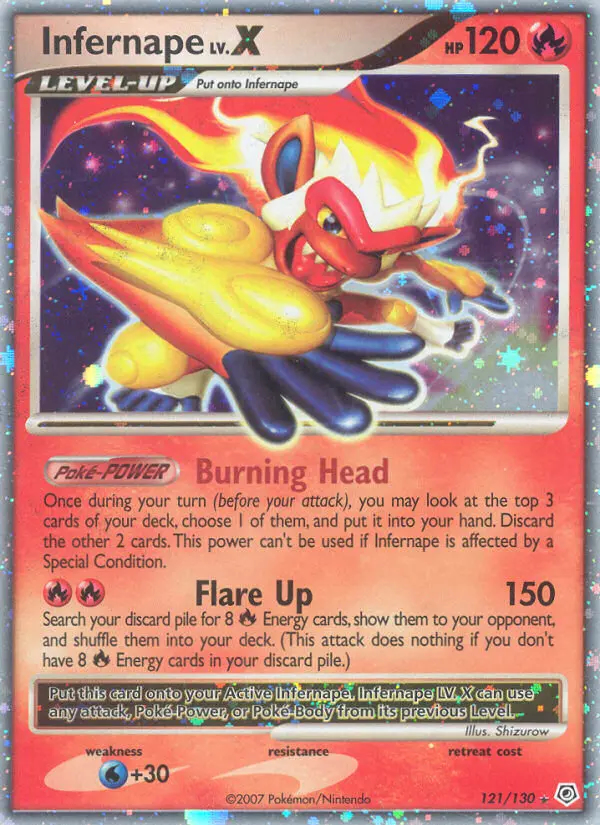 Image of the card Infernape