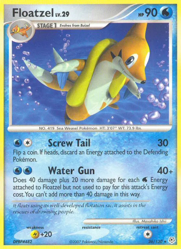 Image of the card Floatzel