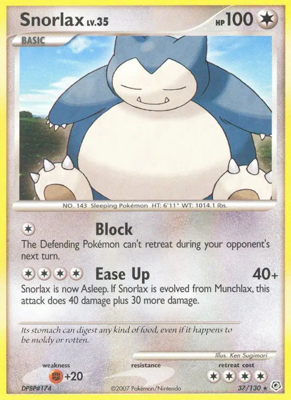 Image of the card Snorlax