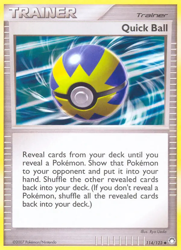 Image of the card Quick Ball