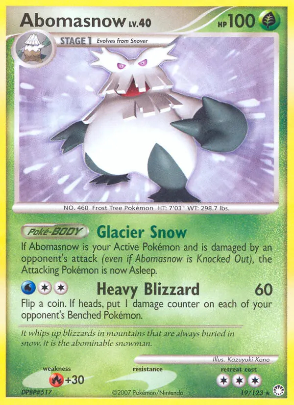 Image of the card Abomasnow