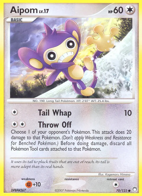 Image of the card Aipom