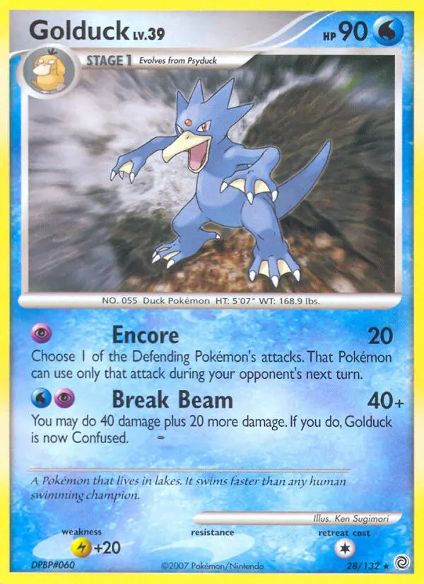 Image of the card Golduck