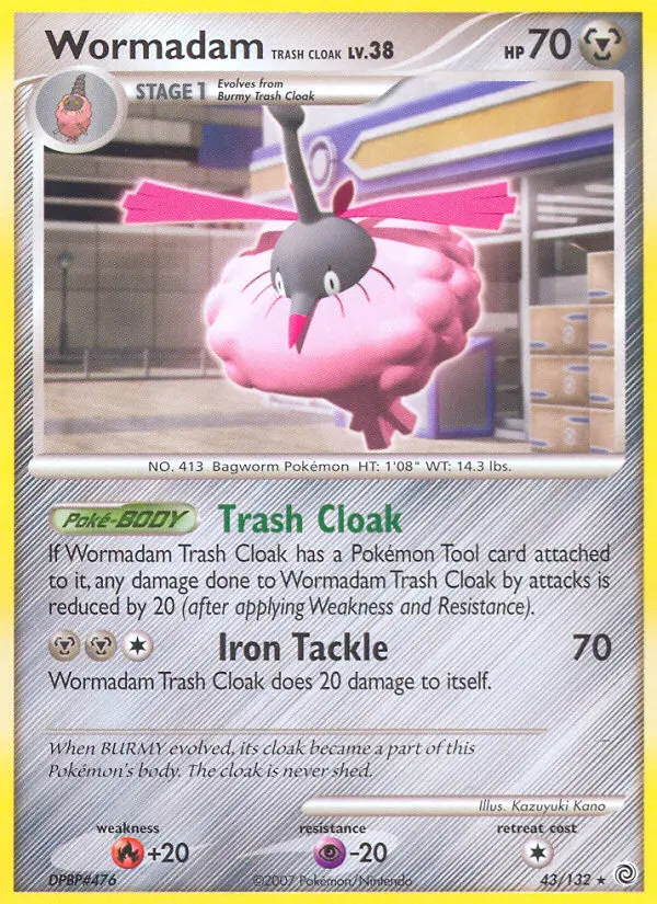 Image of the card Wormadam Trash Cloak
