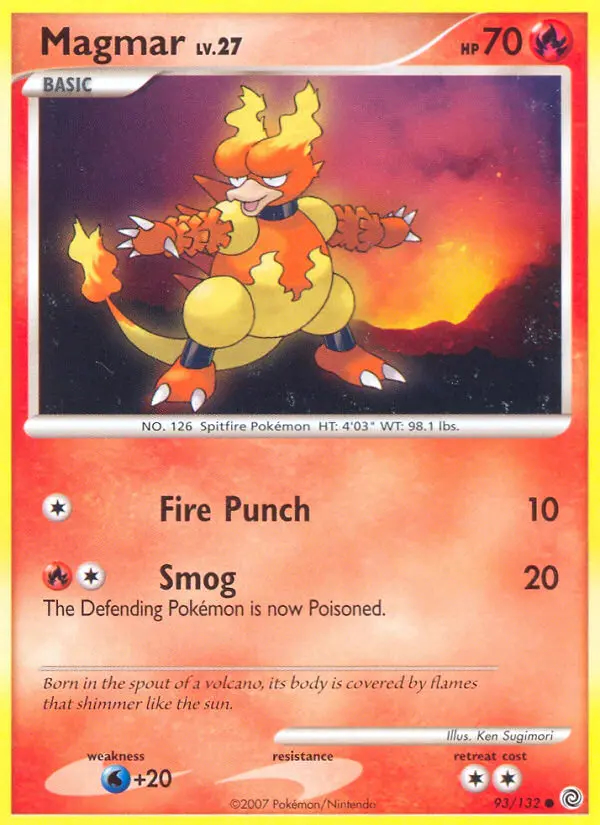 Image of the card Magmar