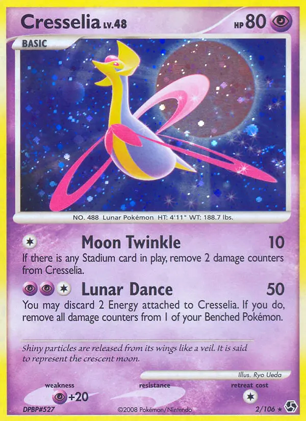 Image of the card Cresselia