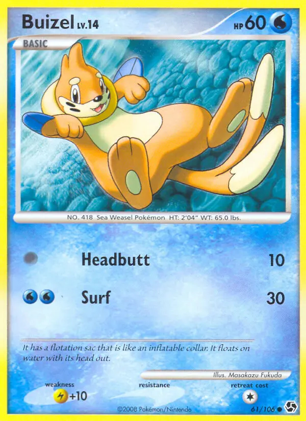 Image of the card Buizel