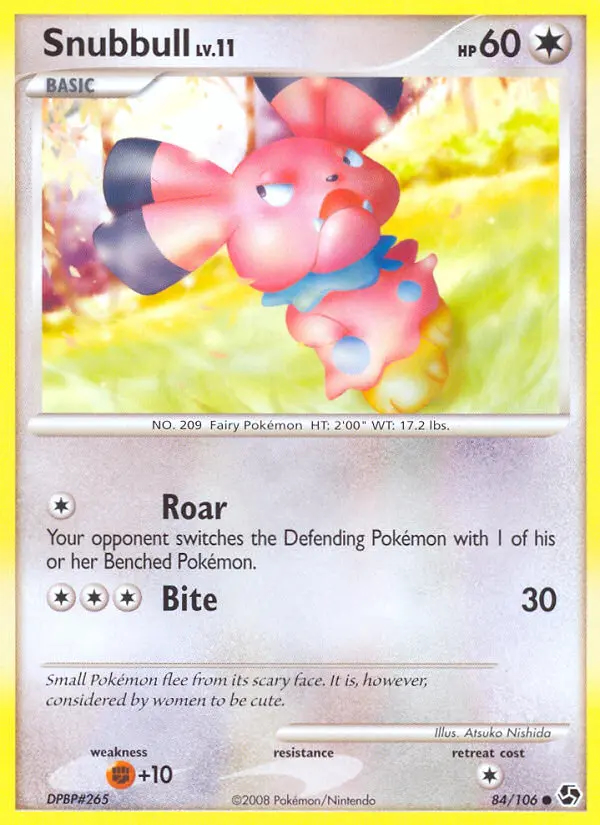 Image of the card Snubbull