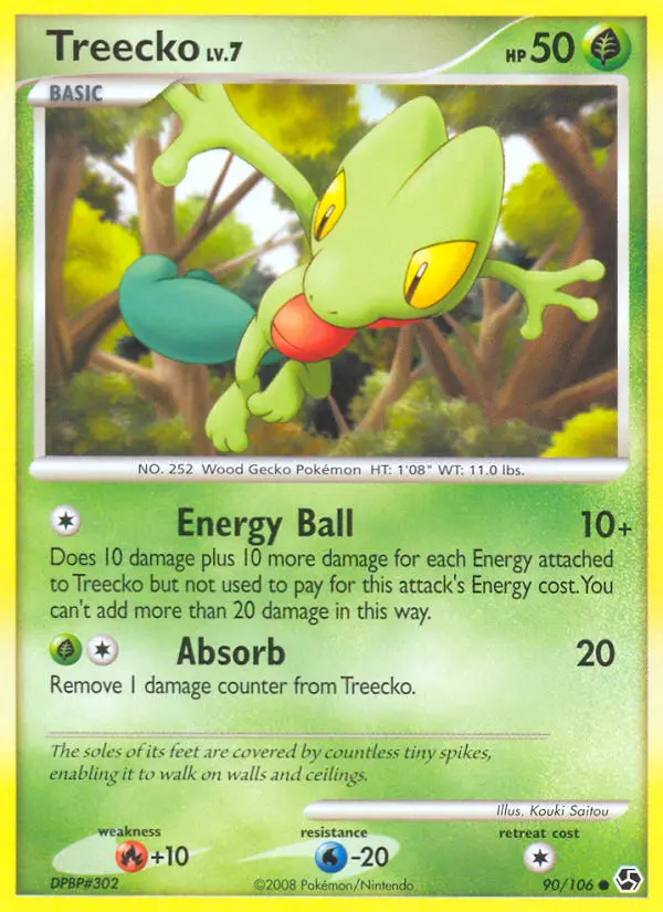 Image of the card Treecko